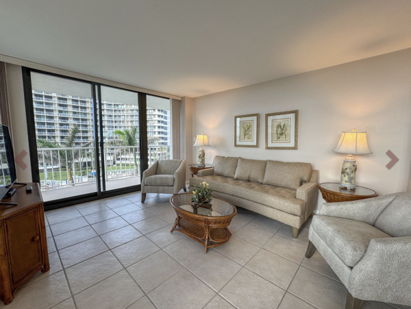 Marco Island Beachfront Condo Views Large Balcony